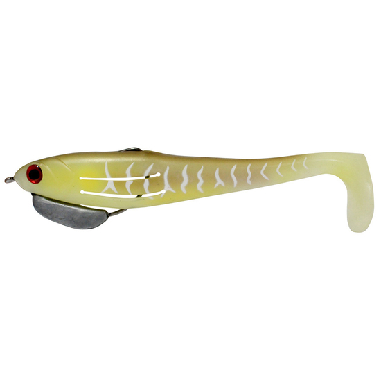3.5 Inch Zerek Flat Shad Soft Plastic Fishing Lure Col: 05-Snagless Soft Plastic