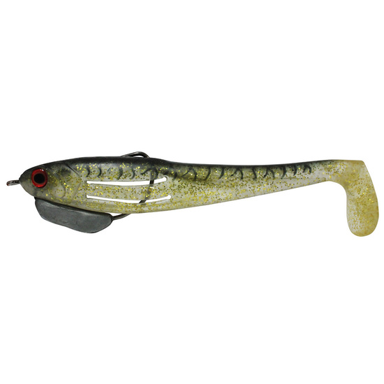 4.5 Inch Zerek Flat Shad Soft Plastic Fishing Lure Col: 04-Snagless Soft Plastic