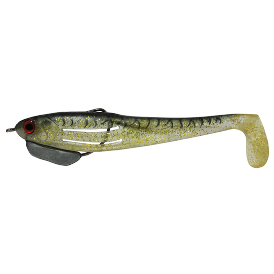5 Inch Zerek Flat Shad Soft Plastic Fishing Lure Col: 04-Snagless Soft Plastic