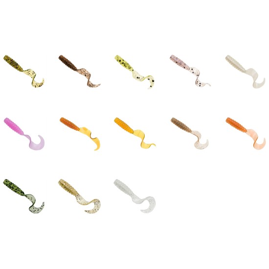 Zman 2 Inch Grubz Soft Plastic Lures - 8 Pack of Z Man Soft Plastic Lures