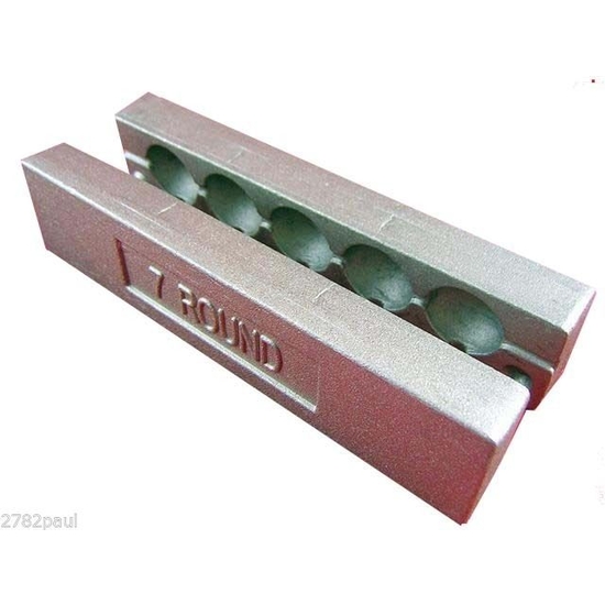 Arafura 7 Ball Sinker Mould - Makes 8 Fishing Sinkers at a Time