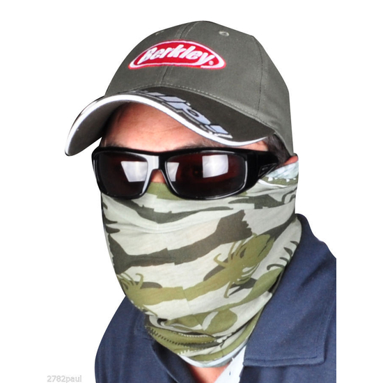 Berkley Gulp Fishing Cap & Head Scarf Kit -2nd Skin+Adjustable Cap