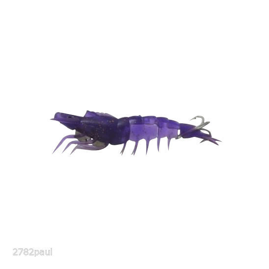AUSSIE PRAWN STAR JUNIOR BRAND NEW 85mm PURPLE HAZE