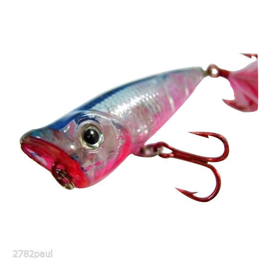 TOP WATER CRYSTAL POPPER BREAM/BASS LOVE EM 50mm 5.4g