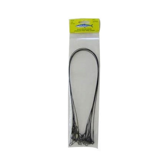 DELUXE WIRE TRACE CRANE SWIVEL+ COASTLOCK SNAP 18 Inch x 80LB