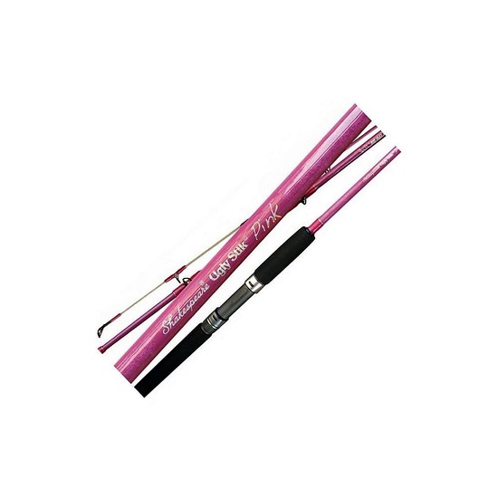 pink shakespeare fishing pole