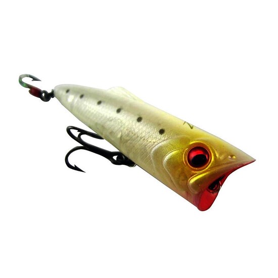 ZEREK POPARAZZI - 50mm - 4.5 grams TOP WATER POPPING LURE- LC COLOUR Brand New