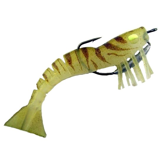 ZEREK LIVE SHRIMP - 89mm PRE RIGGED LUMO EYES - COLOUR 03 - KEVLAR JOINTED BODY