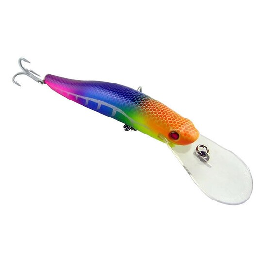 ZEREK RIPPER DIVER - 110mm,FLOATING LURE-COL 7 -DEPTH 5 METRE-BARRA,COD,SNAPPER