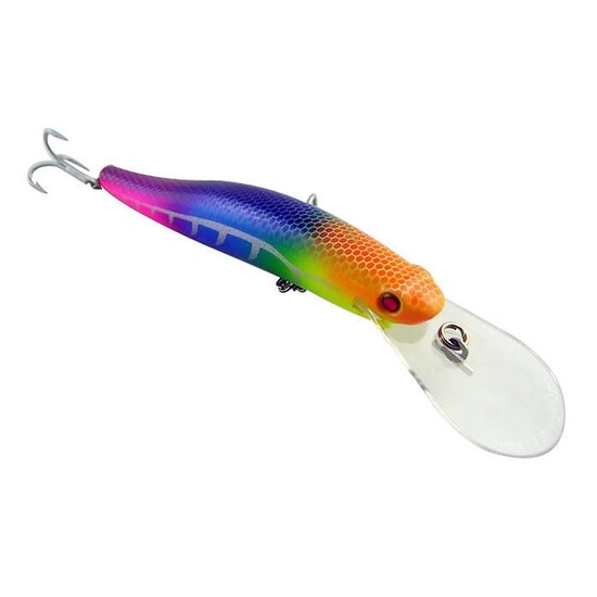 ZEREK RIPPER DIVER - 130mm,FLOATING LURE-COL 7 - DEPTH 5 METRE-BARRA,COD,SNAPPER