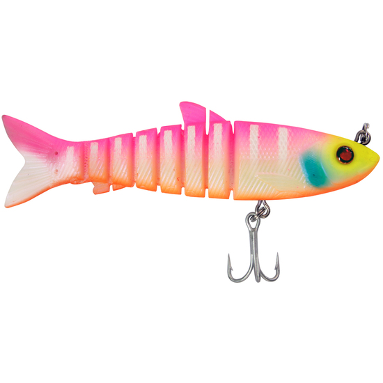 Zerek Live Mullet 3.5" Col FAB 18g Soft Body Jointed Swimbait Fishing Lure