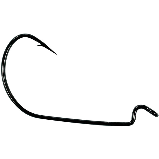 1 Packet of Mustad 37177BLN Size 3/0 Mega Bite Worm Hooks-Qty: 6 Hooks
