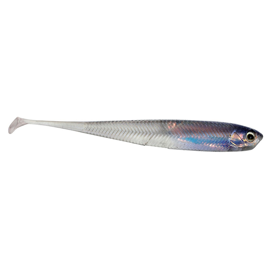 6 Pack of 110mm Zerek Live Flash Minnow Wriggly Soft Plastic Fishing Lure Col:05