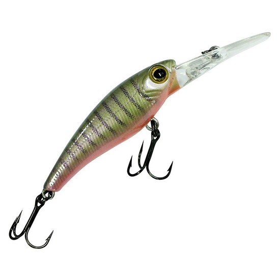 Zerek Tango Shad - 50mm - Uvg Colour - 4g Floating,Diving Depth - Up To 1.6 Metres