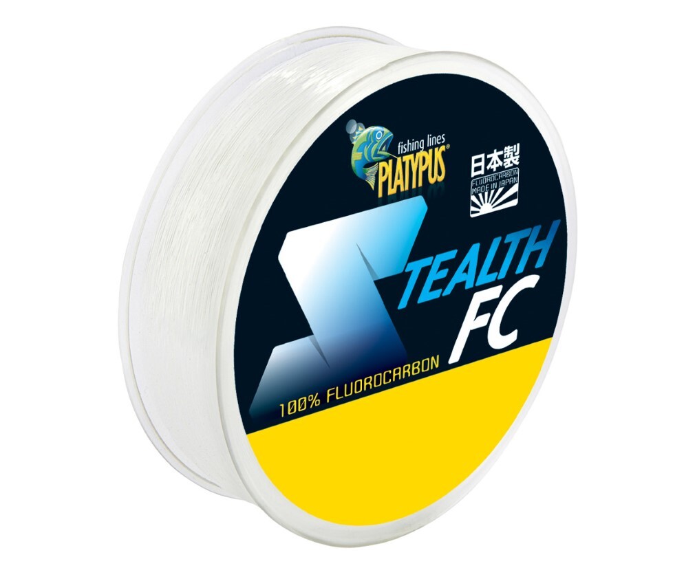 100m Spool of Platypus Stealth Fluorocarbon Fishing Leader