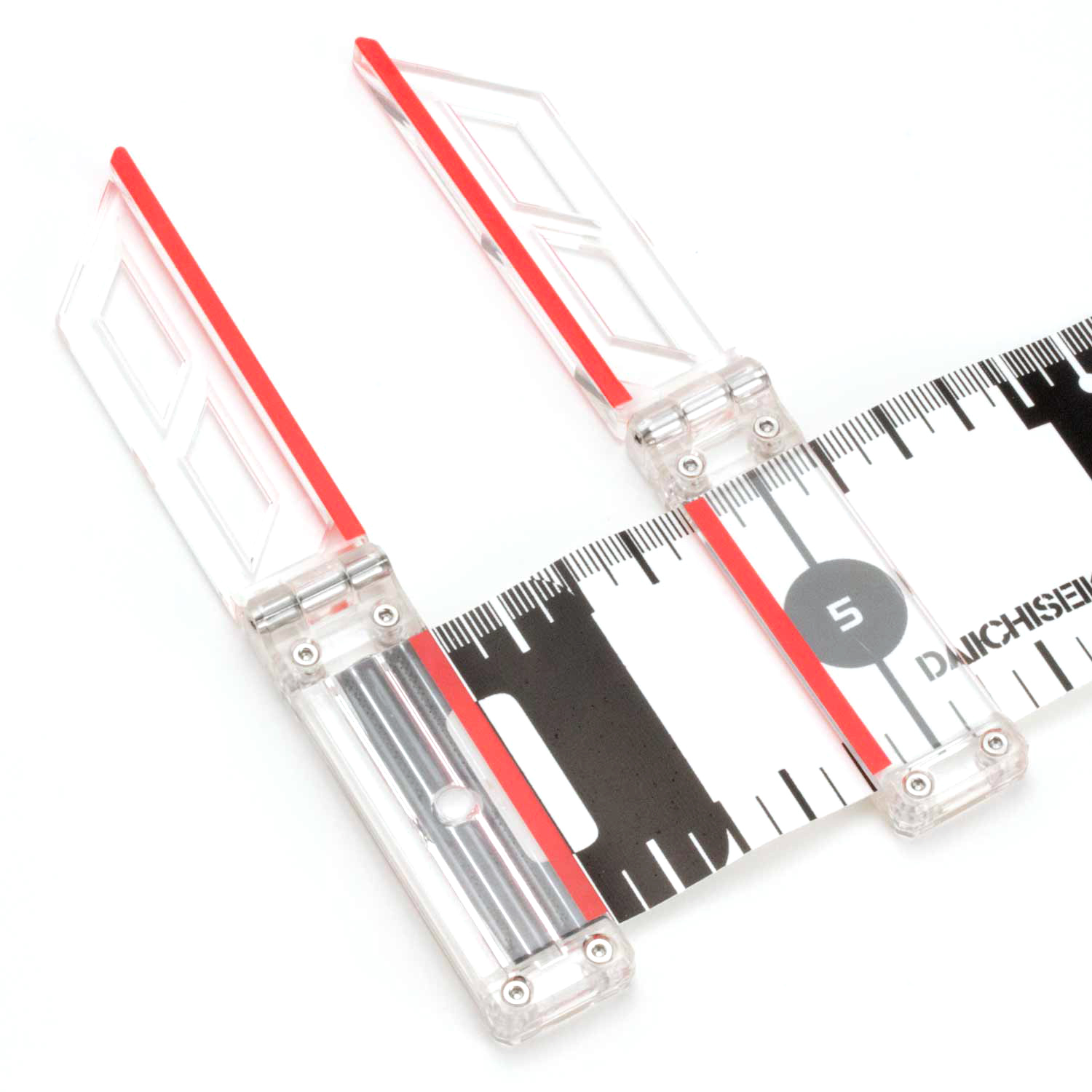 Daiichiseiko White Nogiscale 65 Fish Measuring Tape Measures Fish up to 65cm