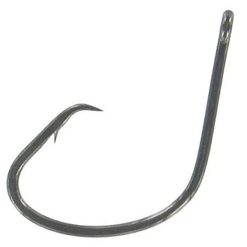 50 Pack of Tsunami Size 1 Black Nickel Mutsu Circle Hooks