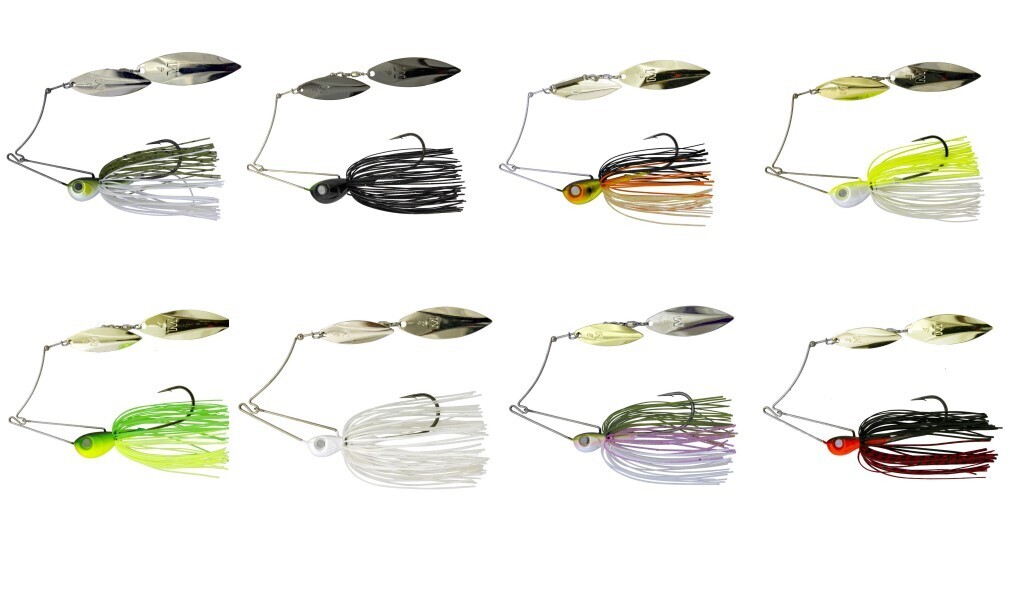 10gm Mustad Armlock Spinner Bait DW Fishing Lure with Double