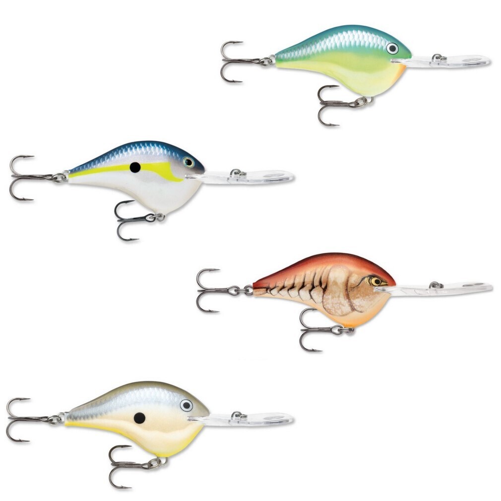 Rapala DT Metal 20 (Dives to 20ft) Crankbait Lure with Deep Diving ...