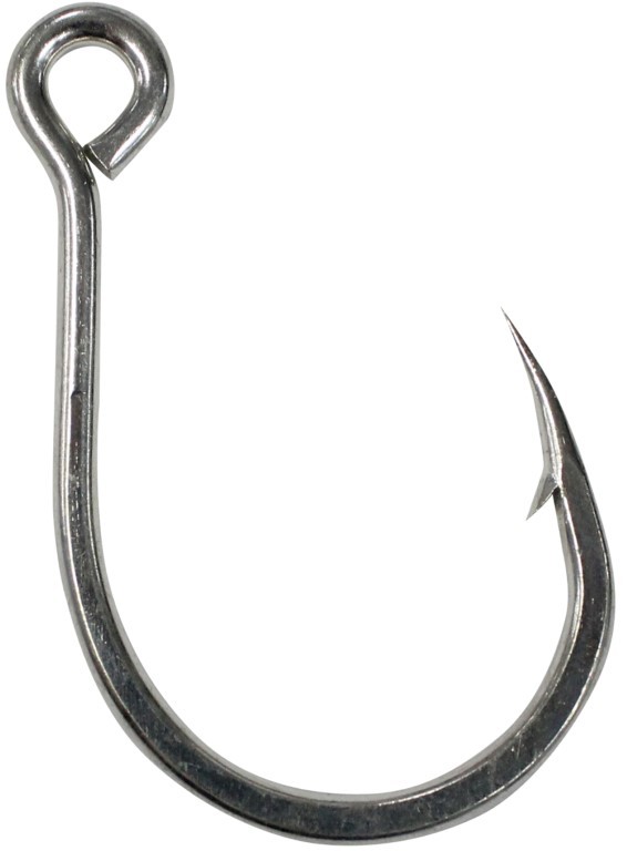 1 Packet of Mustad 10121NPDT Kaiju In-Line Single Fishing Hooks