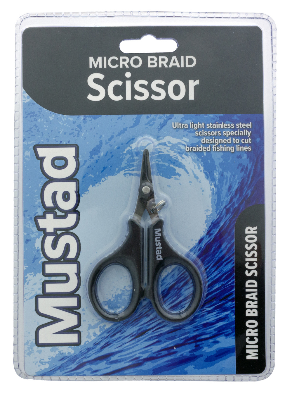 Mustad Ultra Light Stainless Steel Micro Braid Scissors