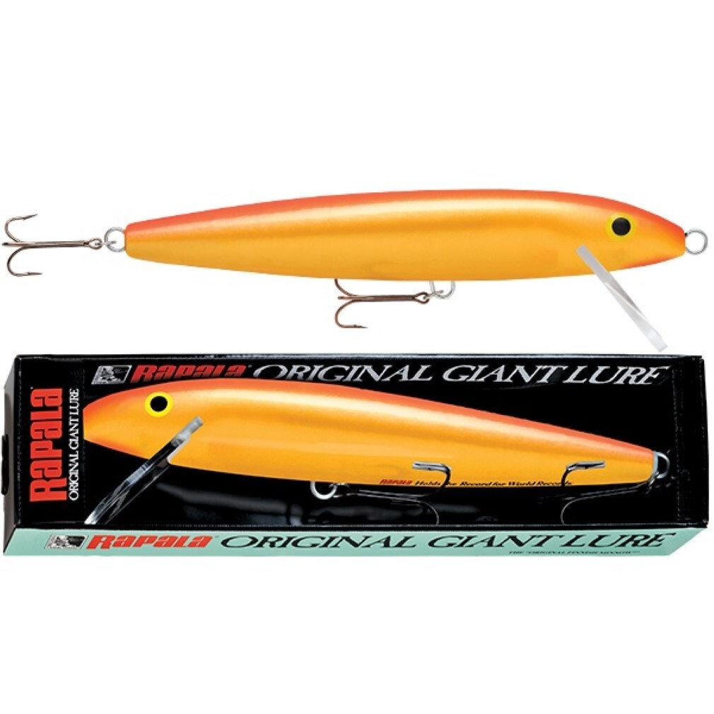 75cm Rapala Original Giant Lure in Display Box - 29 Gold