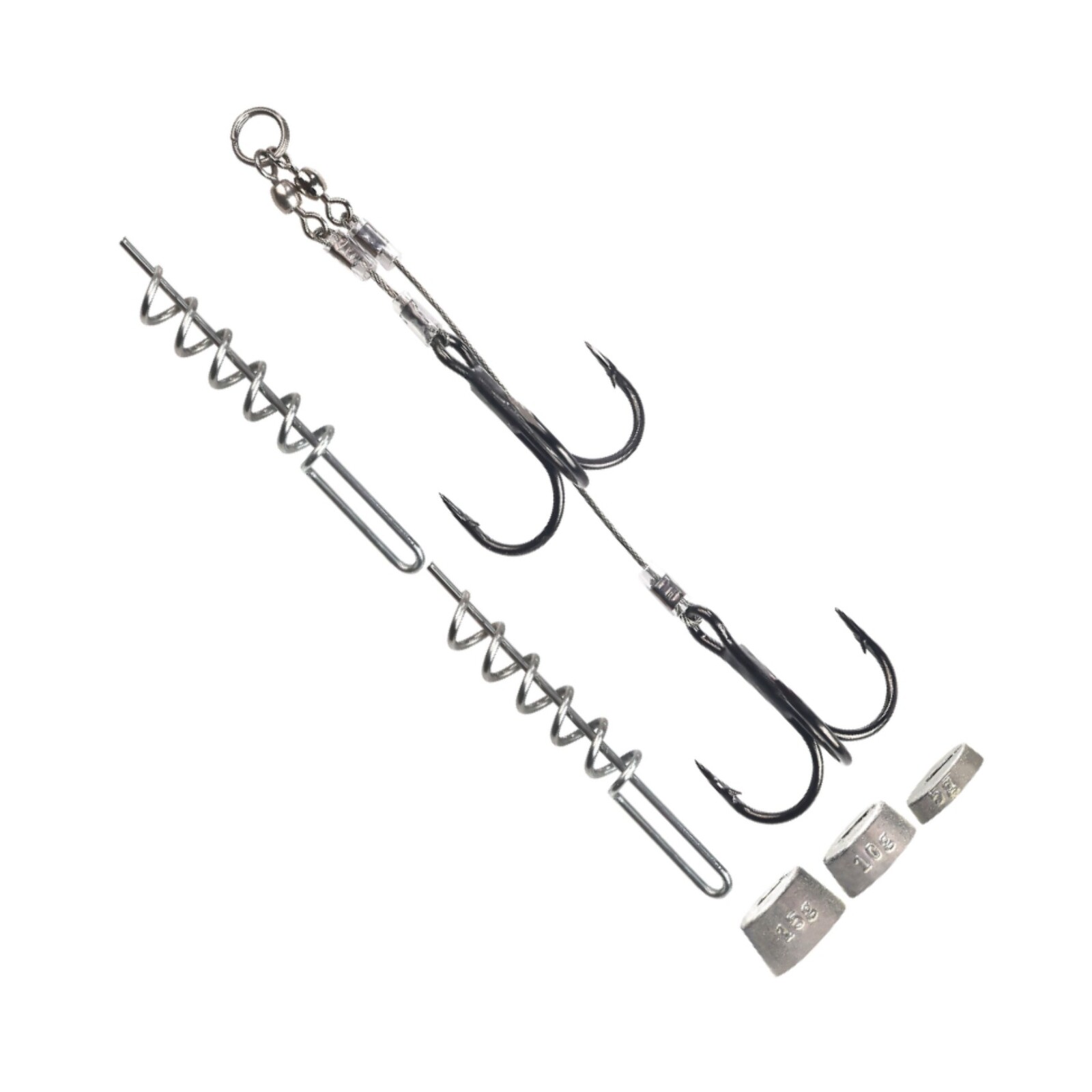 RIP Light Zinc Multi-Depth Screw Rigging Kit - Suits 6 to 8 RIP