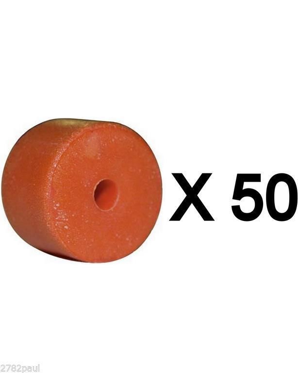 50 x Wilson S2 Orange Poly Floats - Crab Dillie Float - Mega Bulk