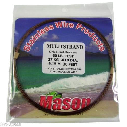 mason wire fishing line