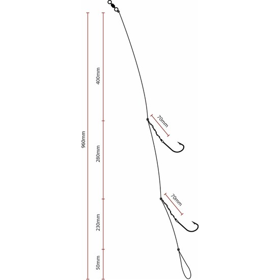 Buy Surecatch Size 3/0 Tangle Free Salmon Rig with Chemically