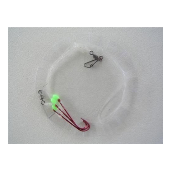 WHITING FISHING RIG CHEMICAL SHARP HOOK SIZE 6 BULK 6PC