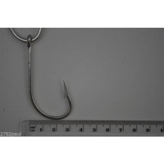 Wilson Mackerel Fishing Rig 3x8/0 Hook-Setup - 90lb Multi Strand Wire