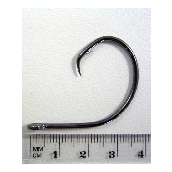 Mustad Demon Circle Hooks Size 8/0 Qty 4 - 39951npbln Chemically