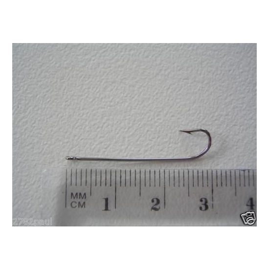 Size 8 Mustad 4540bln M.T Point Extra Long Shank Hooks Qty 50 Fishing Hooks