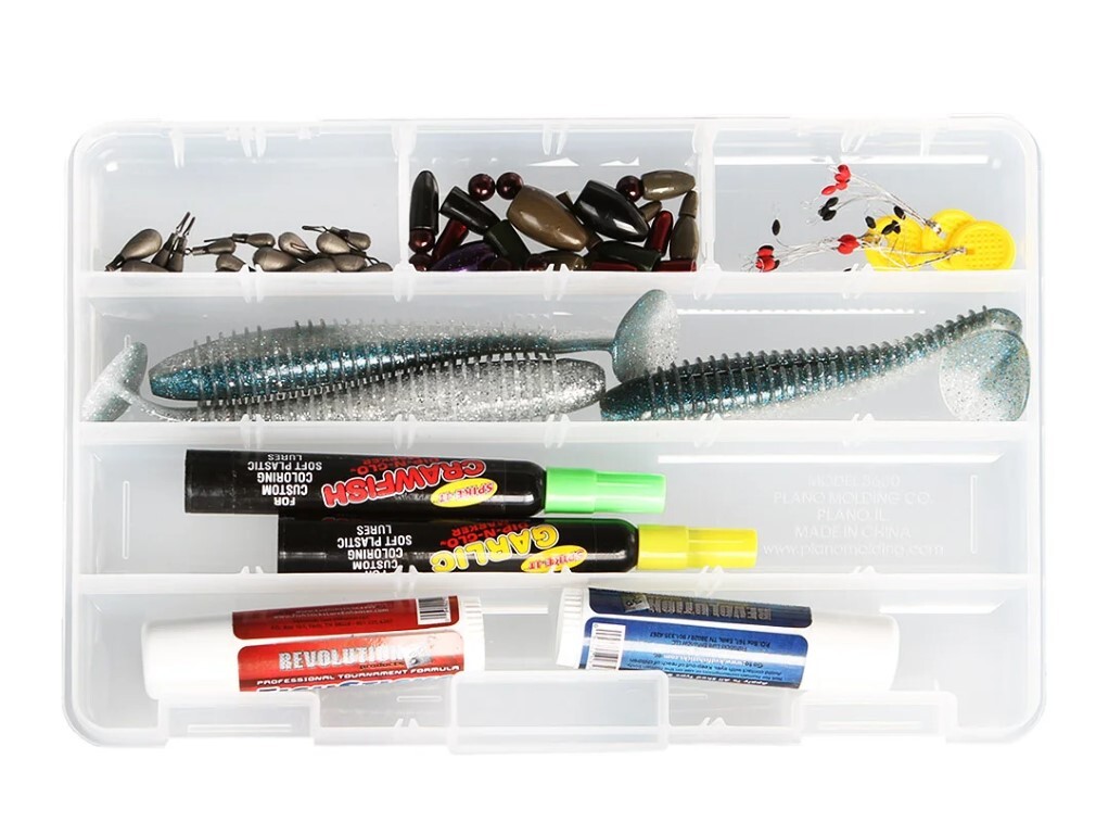 Plano 23601 Pro Latch Stowaway Tackle Box Tackle Tray With Up To 21
