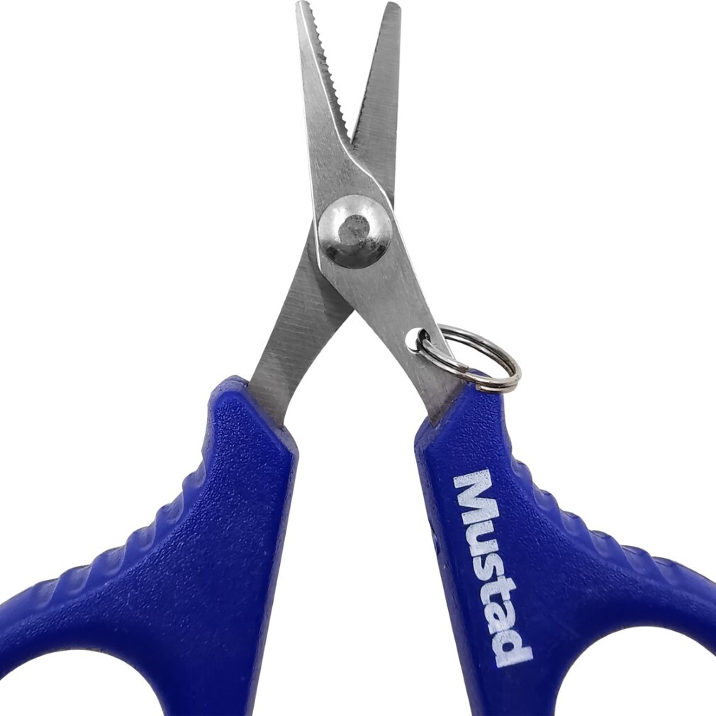 Mustad Ultra Light Stainless Steel Micro Braid Scissors