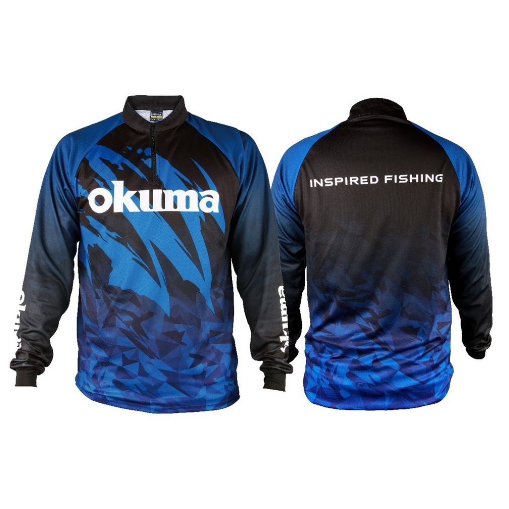 Okuma Tournament Lightweight Quick Dry Long Sleeve Fishing Shirt