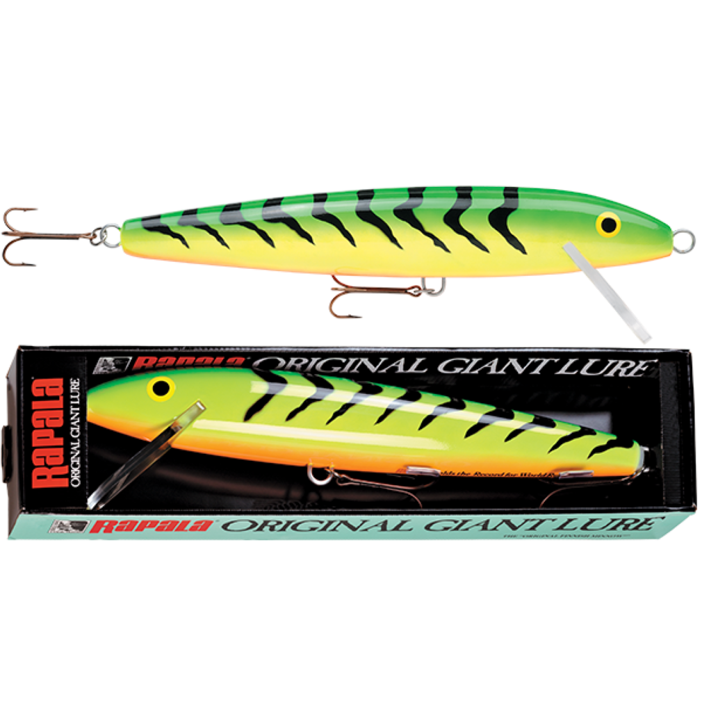 75cm Rapala Original Giant Lure in Display Box - 29 Fire Tiger