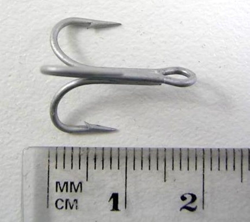 Mustad 7794ds Size 6 Qty 25 3x Strong Treble Hooks Duratin