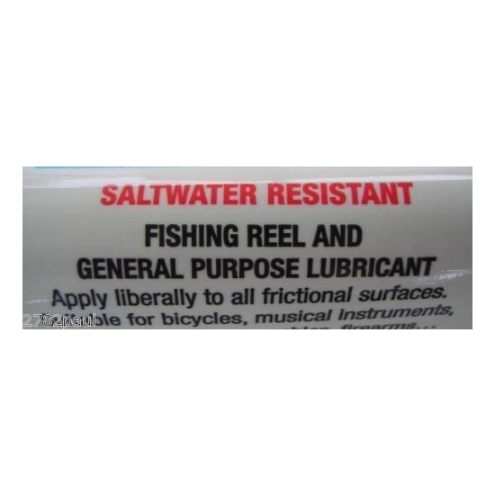 Multi Use Fishing Reel Lubricant - Saltwater Resistant Fishing