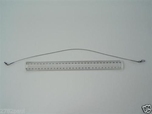 6 x Deluxe Black Nylon Coated Stainless Steel Wire Fishing Leaders - Wire Trace - Picture 41 of 55
