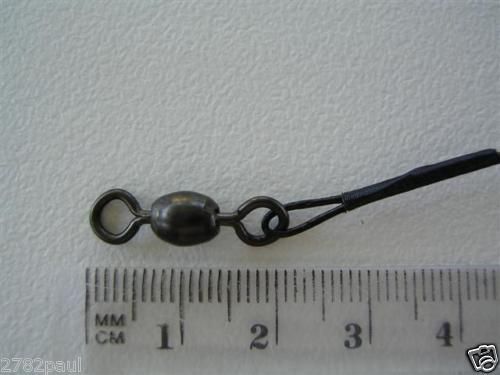 6 x Deluxe Black Nylon Coated Stainless Steel Wire Fishing Leaders - Wire Trace - Picture 36 of 55