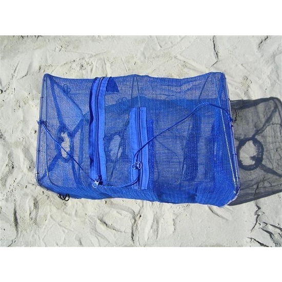 WILSON COLLAPSIBLE BAIT TRAP WITH 1 1/2" (38mm) ENTRY RINGS BULK 3 PACK