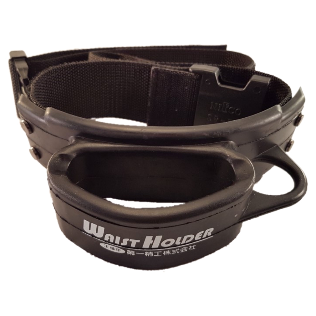 Daiichiseiko Rubber Waist Belt Fishing Rod Holder with Detachable Dial Pack