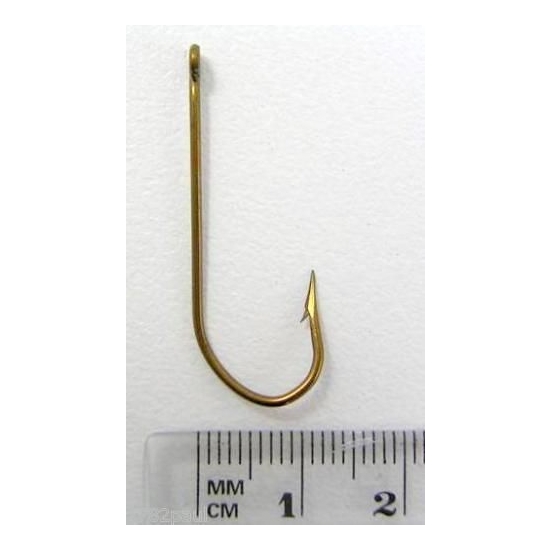 Canna Da Pesca Inglese 100 Ami Da Mosca Mustad #6 EX Long Shank - Forti 2X, Luminosi, Per Legatura Mosche Artificiali (Kendal Kirby) Musto Scarpe - Foto 2