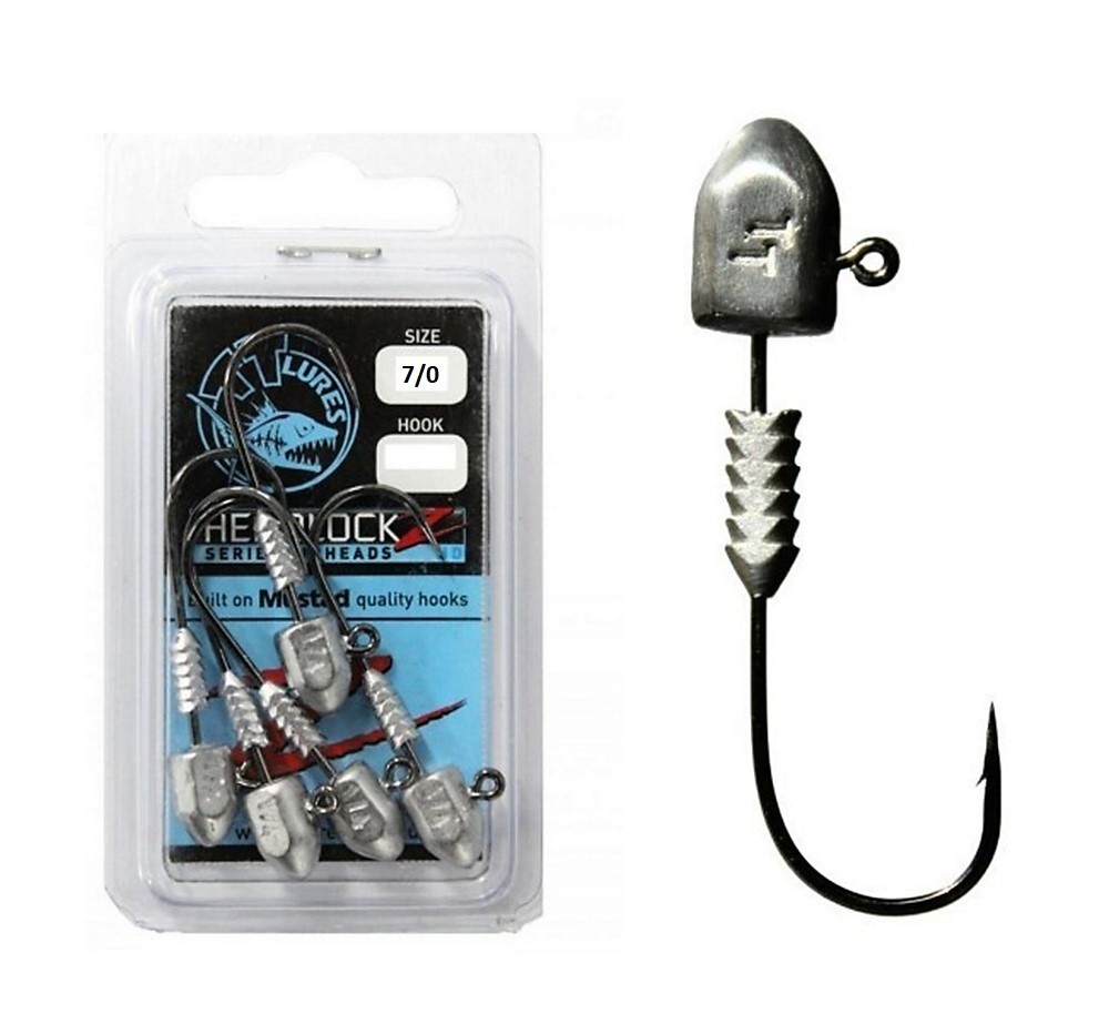 Reaction Tackle Bladed Swimbait Hooks - 1/2-7/0, Size: 1/2oz - 7/0 Hook