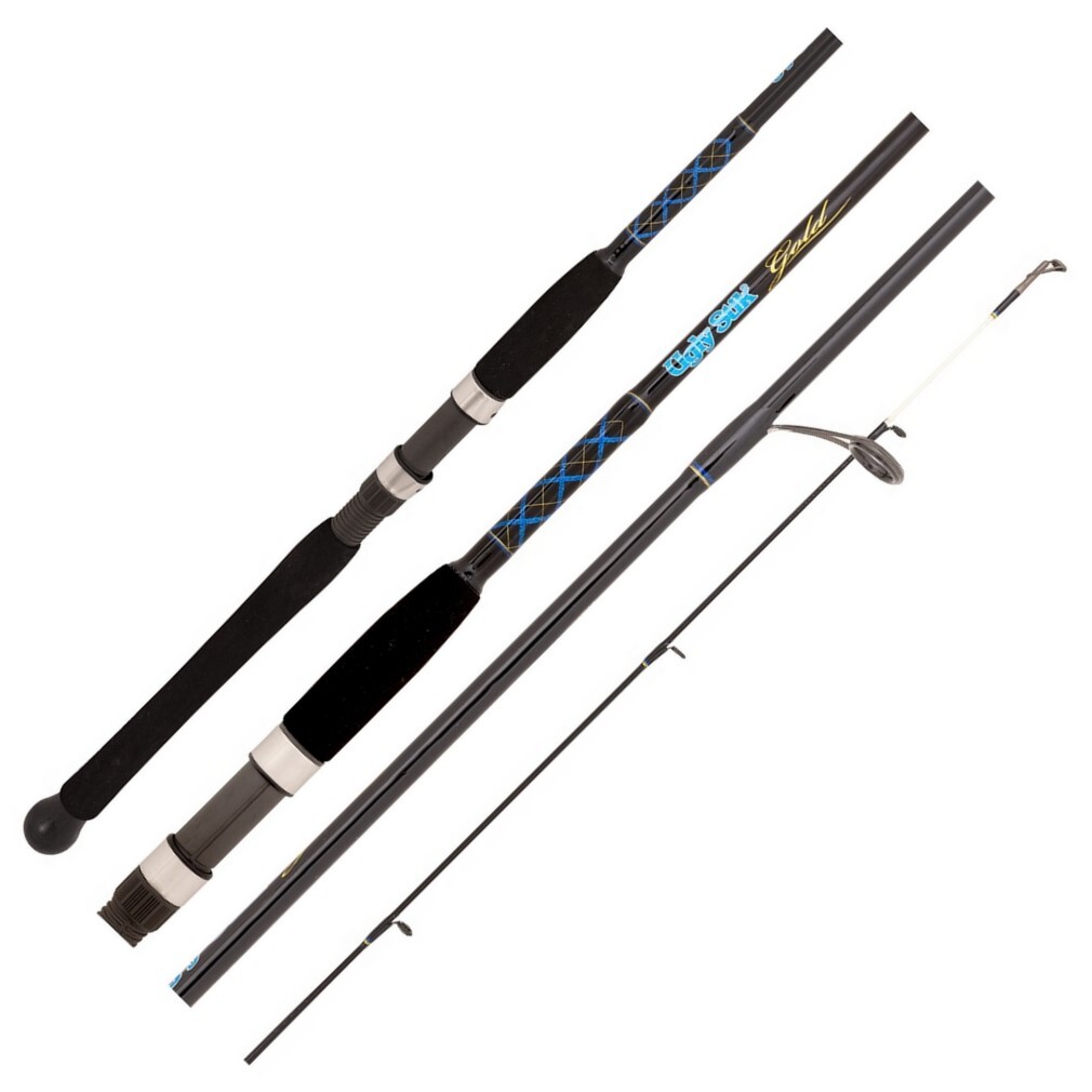 7ft Ugly Stik Gold 1 3kg Spinning Fishing Rod 2 Piece Spin Rod