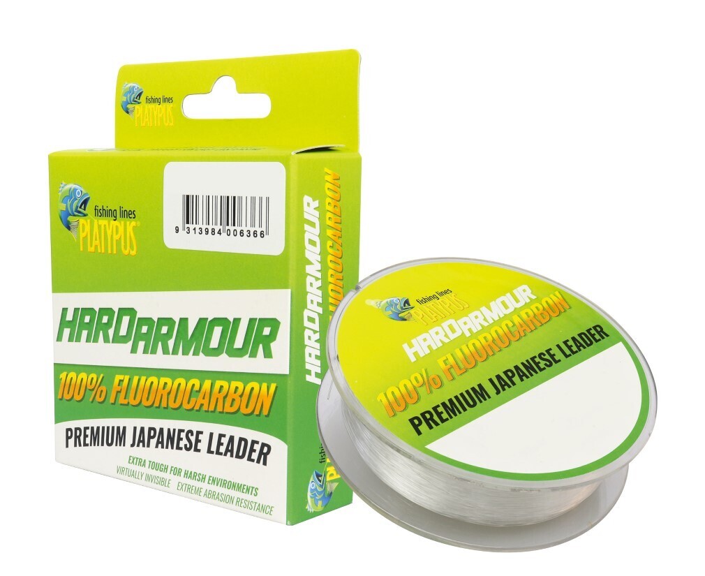 1 Spool of Platypus Hard Armour Fluorocarbon Fishing Leader - 100