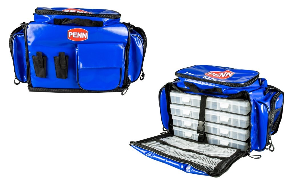 Penn Large Tournament Fishing Tackle Bag With Four Tackle Trays