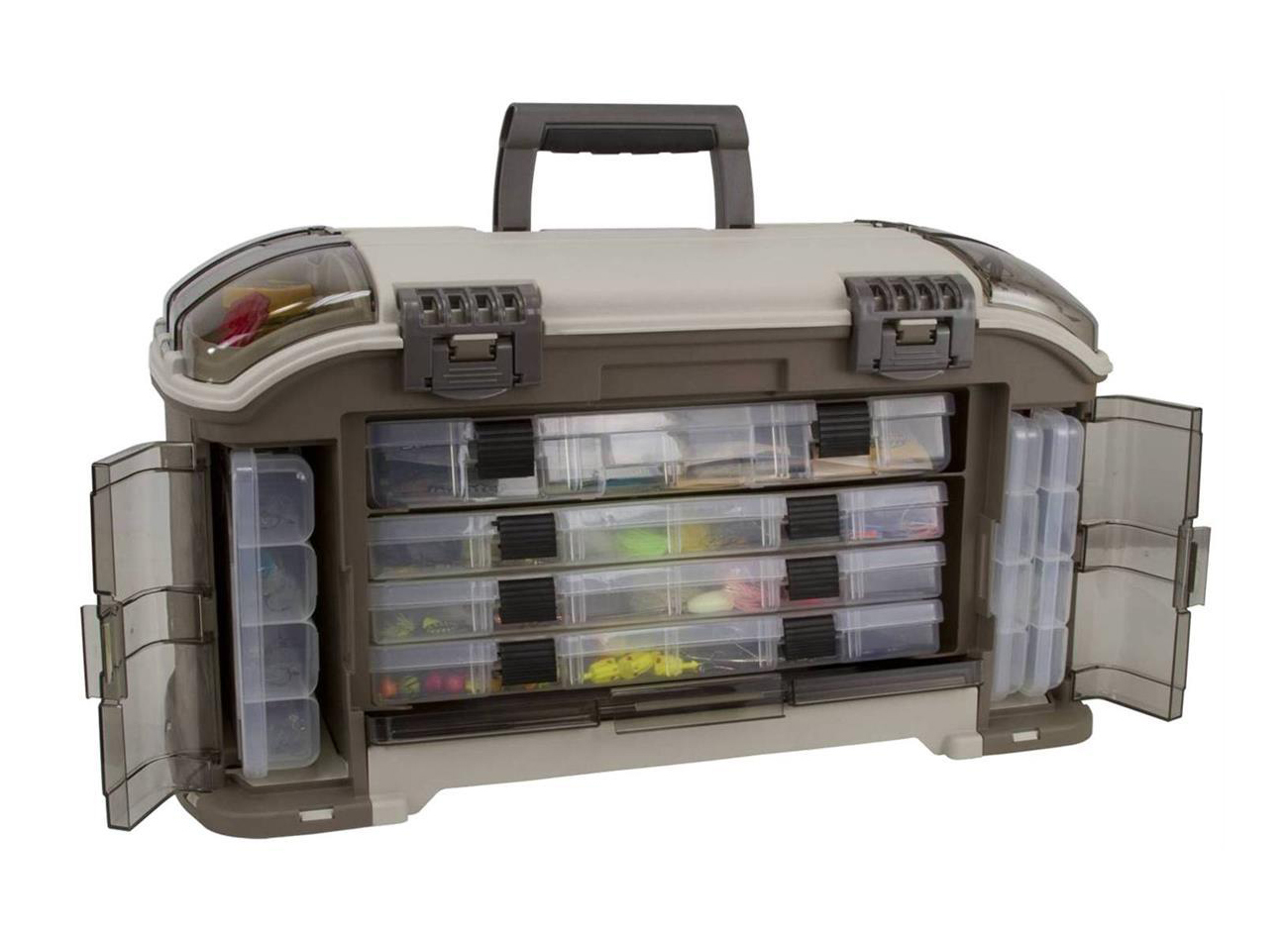 Plano 787 Elite Angled Storage System Fishing Tackle Box